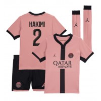 Echipament fotbal Paris Saint-Germain Achraf Hakimi #2 Tricou Treilea 2024-25 pentru copii maneca scurta (+ Pantaloni scurti)